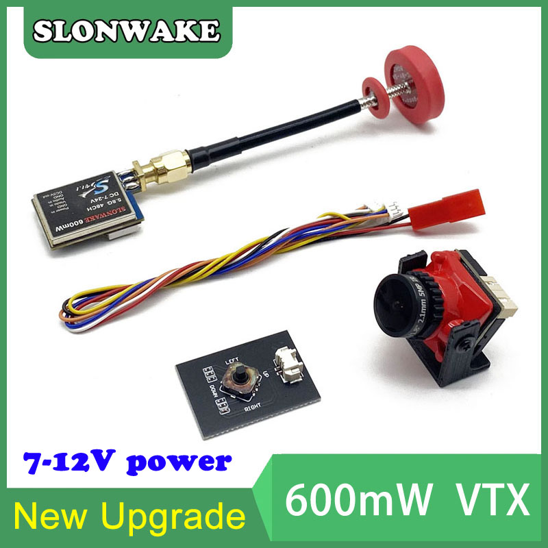 Drone Transmitter - 5.8G 48CH 600mW verstelbare VTX-CAM FPV