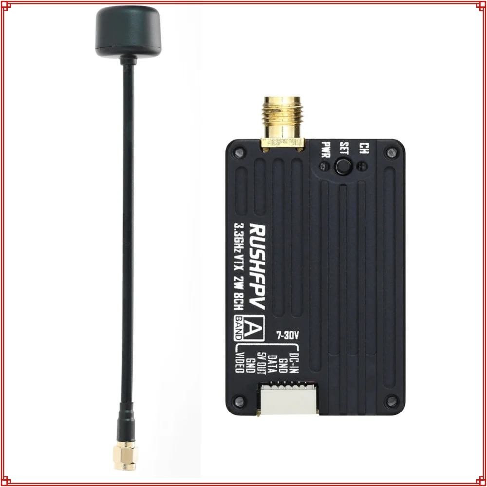 Drone Transmitter - 2026 Nieuwe RUSHFPV 3.3G 2W VTX