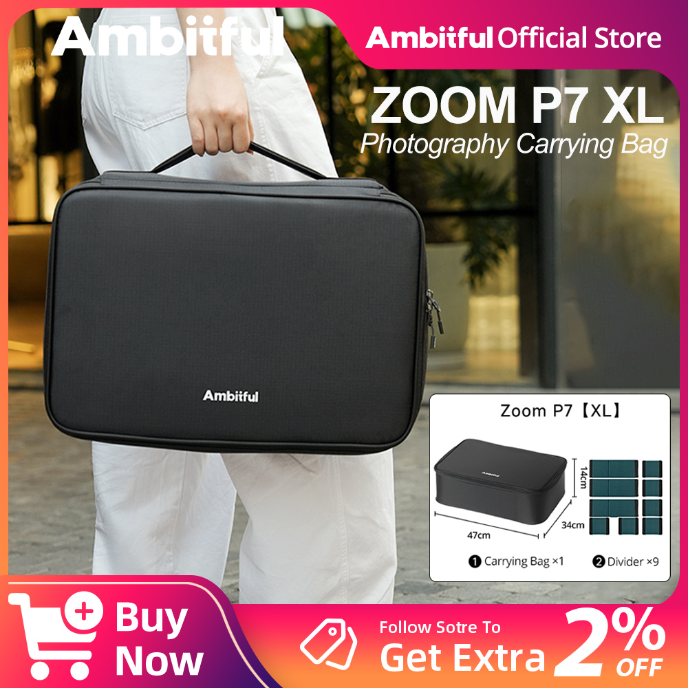 Drone Camera - Ambitful ZOOM P7II XL Fotografie Opbergtas