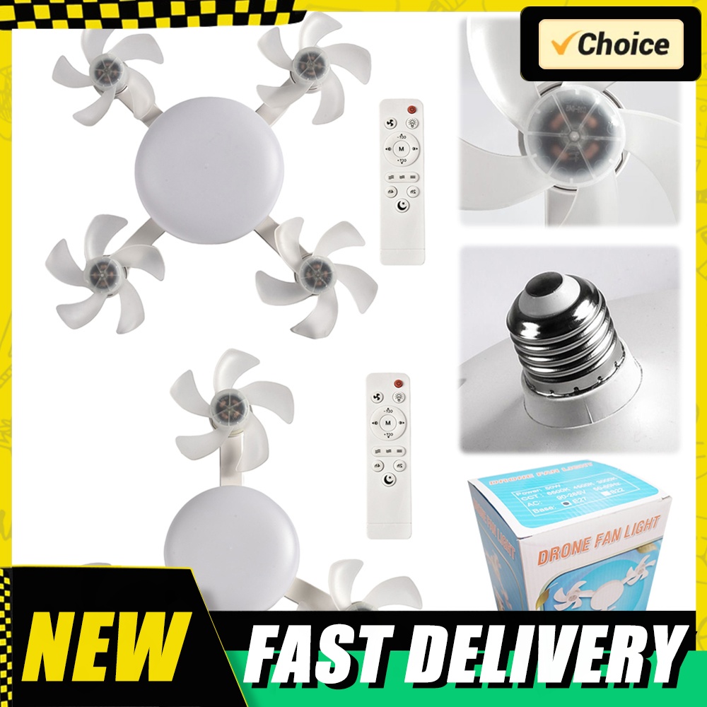 Drone Led Light - E26/E27 Schroef-in plafondventilatorlamp hangende LED drone