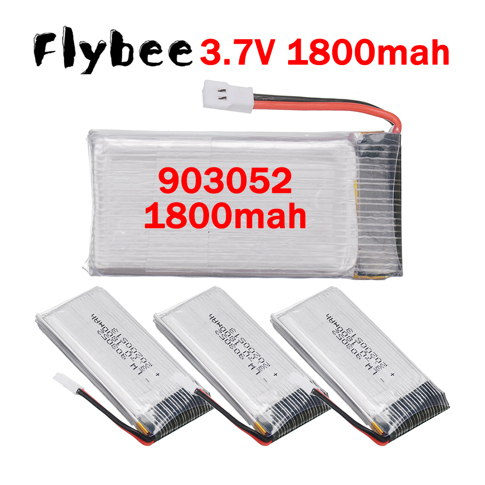 Drone Charger - 5IN1 Charger 903052 3.7V 1800mAh Lithium