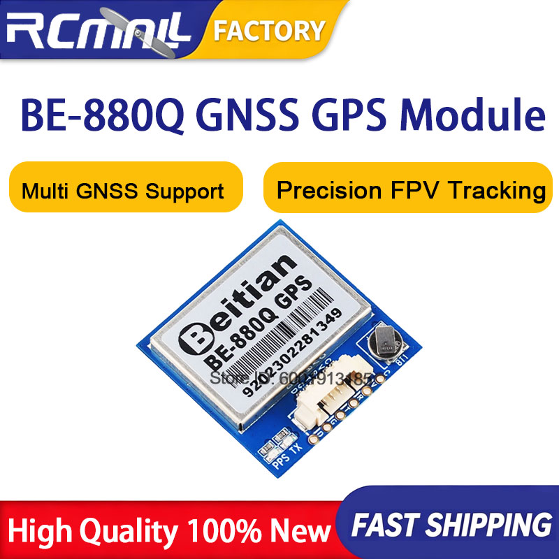 Drone Compass - BE-880Q GNSS GPS-module M10050-chip QMC5883-kompas Ultra
