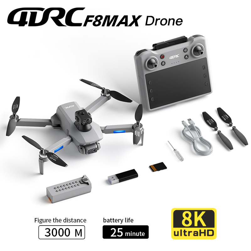 Drone Gps Module - F8 MAX GPS Drone Professionele 8K