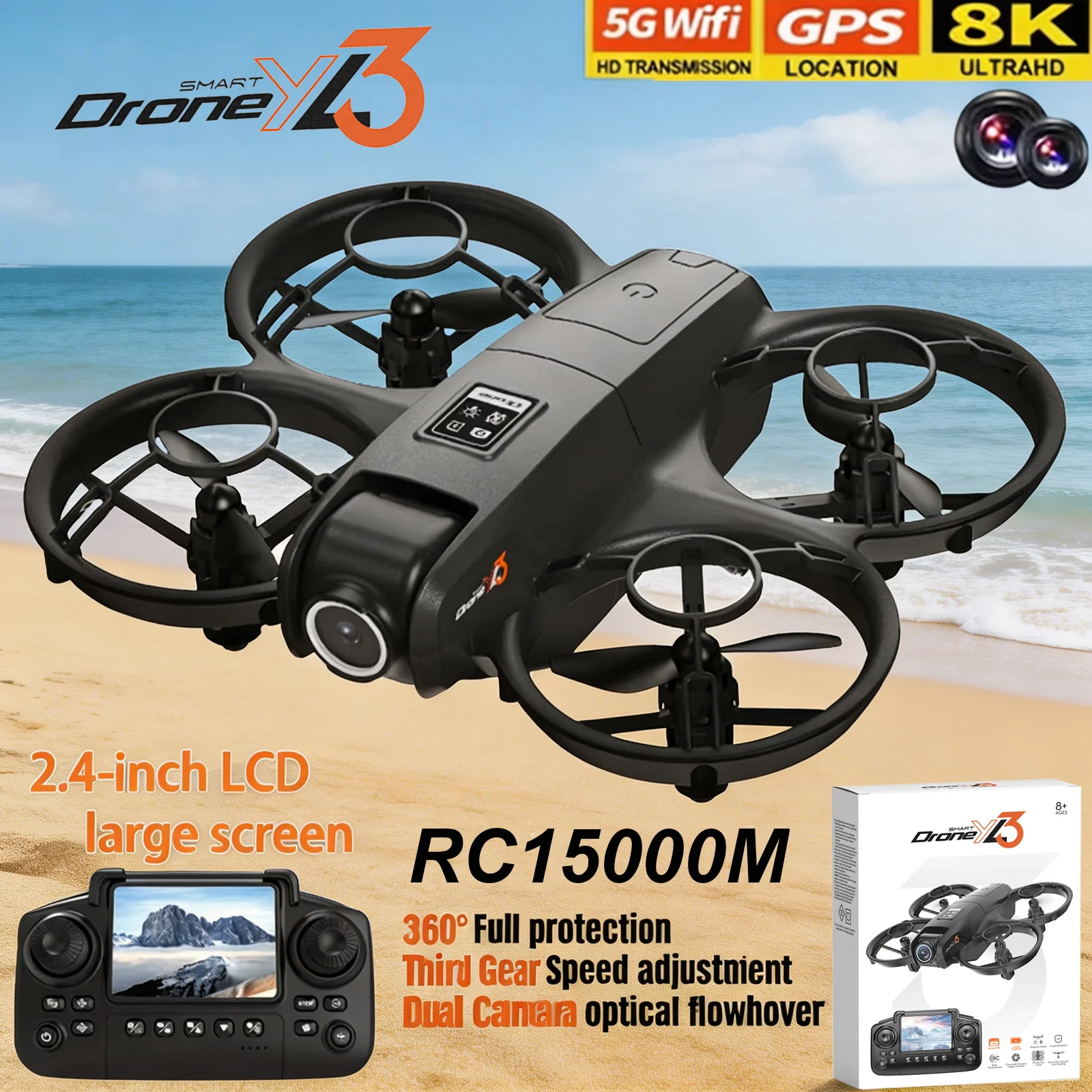 Drone Gps Mount - Nieuwe YL3 RC Drone 8K 1080P