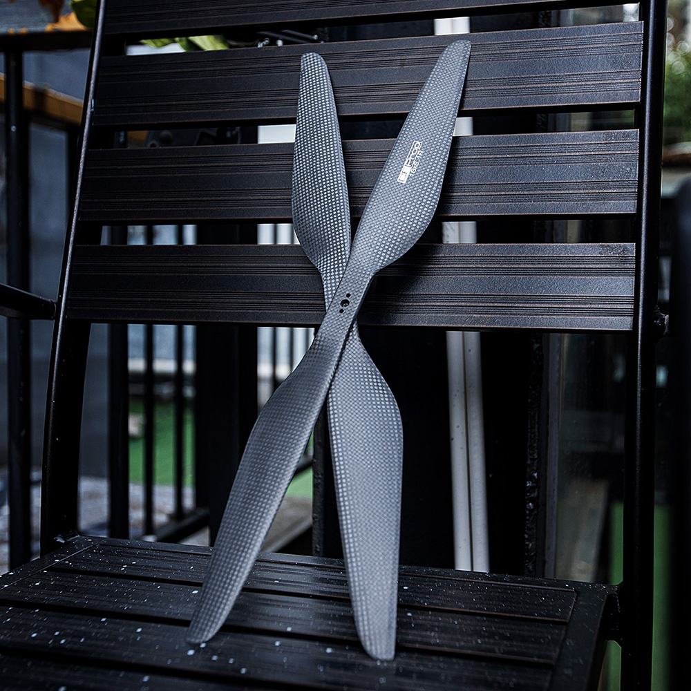 Drone Propeller - LIGPOWER P24*7.2 10mm gat gepolijste zwarte