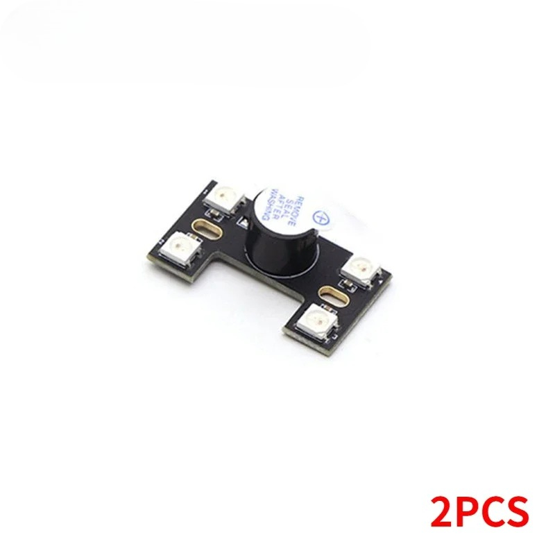 Drone Buzzer - 2PCS 5V WS2812B LED-achterlicht Ingebouwde luide