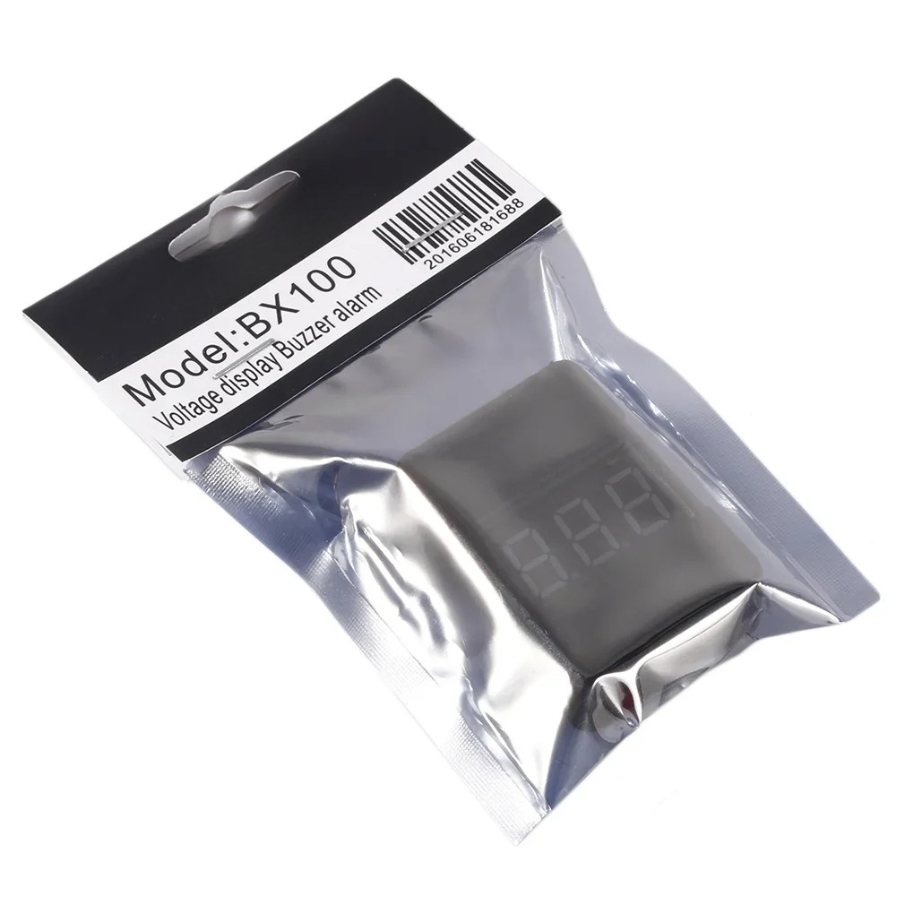 Drone Buzzer - BX100 1-8S Lipo Batterij Voltage Tester