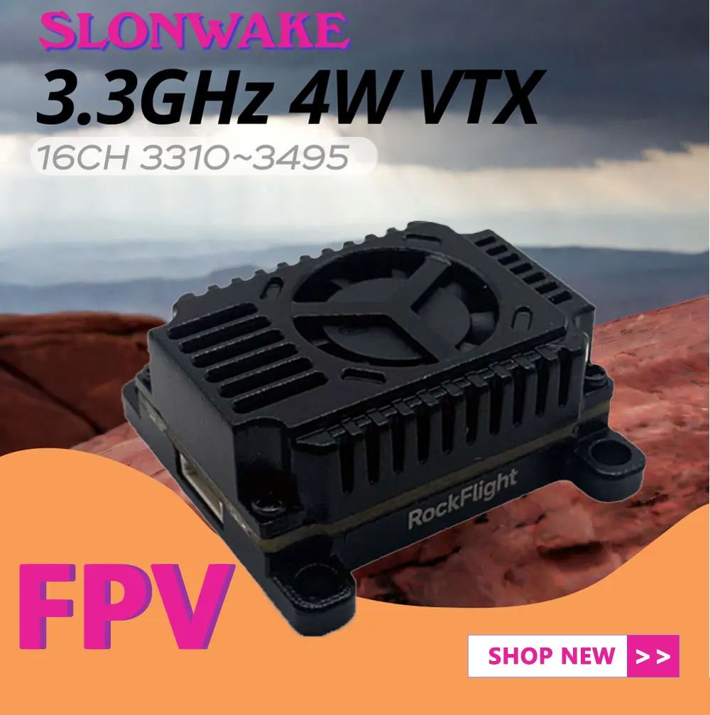 SLONWAKE FPV 3.3G 16CH 4000mW  - Drone Frame recensie en prijs