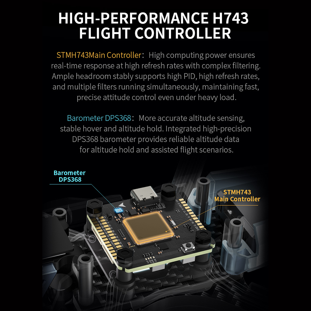 Axisflying H743 PRO Flight Con - Drone Flight Controller recensie en prijs