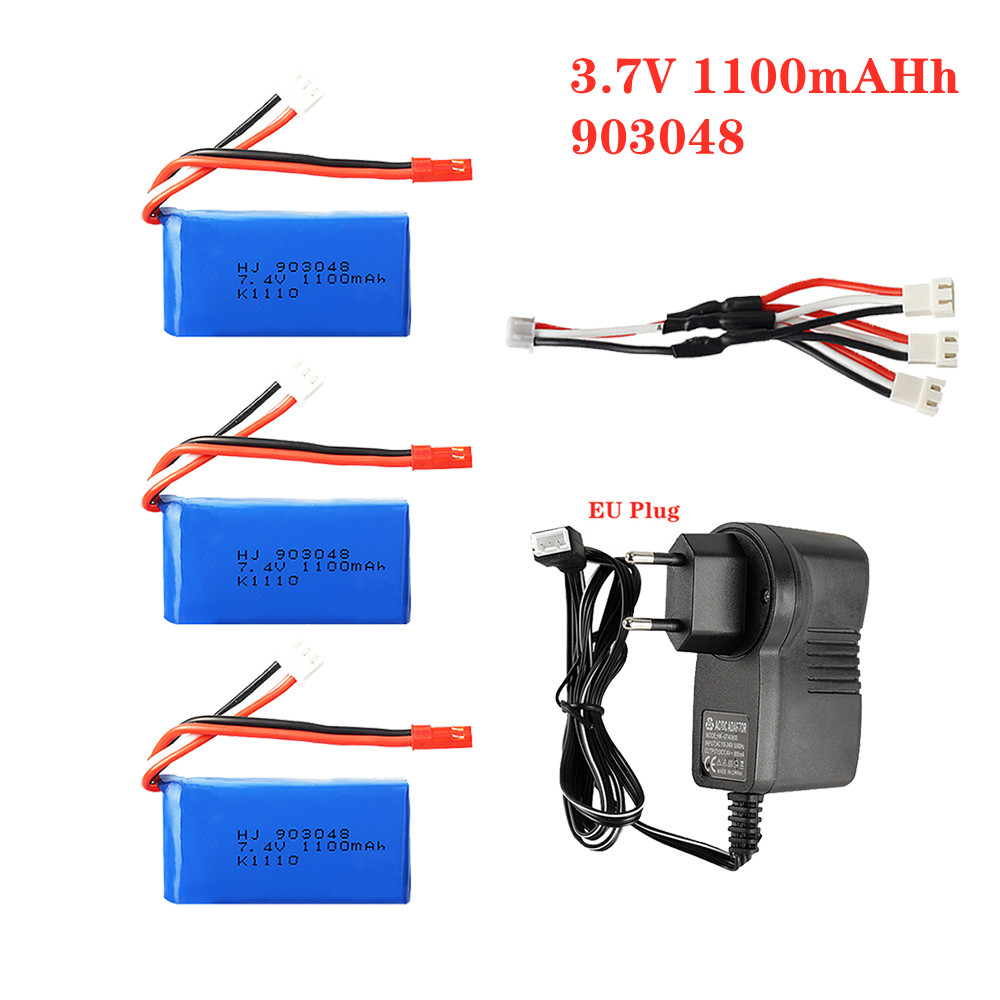 1-5 Stuks 7.4V 1100Mah 903048  - Drone Charger recensie en prijs