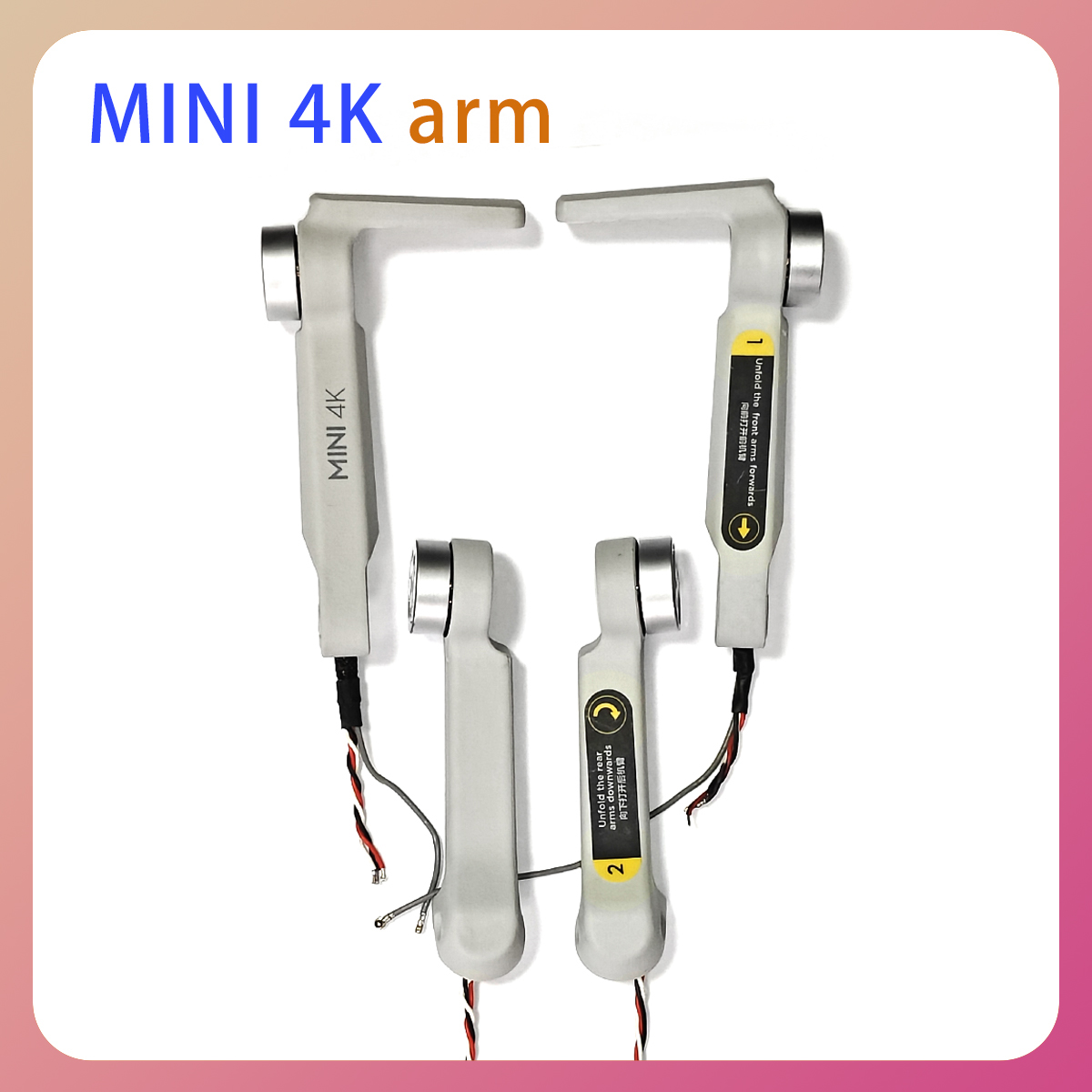 Originele DJI Mini 4K links re - Drone Arm recensie en prijs