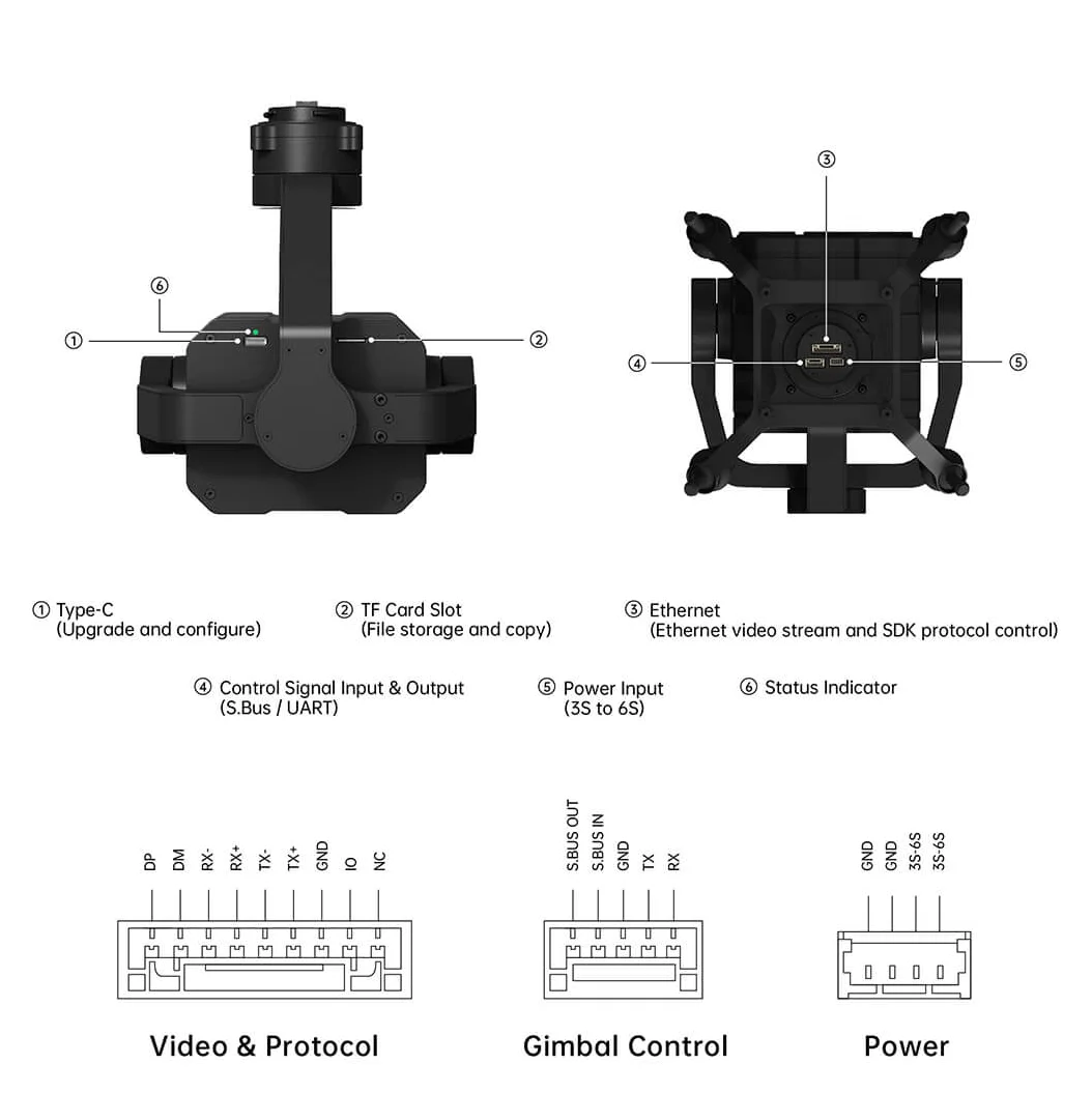 2026 NewT30 Gimbal Camera Dron - Drone Gimbal recensie en prijs