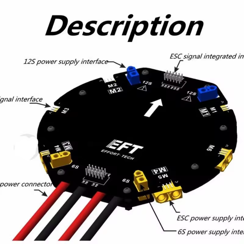 EFT Grote Stroomverdeelbord PD - Drone Battery recensie en prijs
