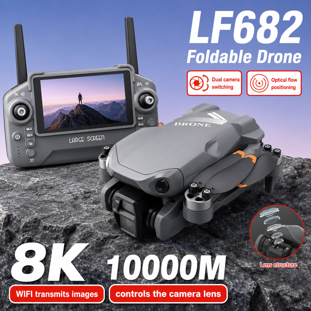 Luchtfoto LF682 Drone 8K HD Du - Drone Gps Module recensie en prijs
