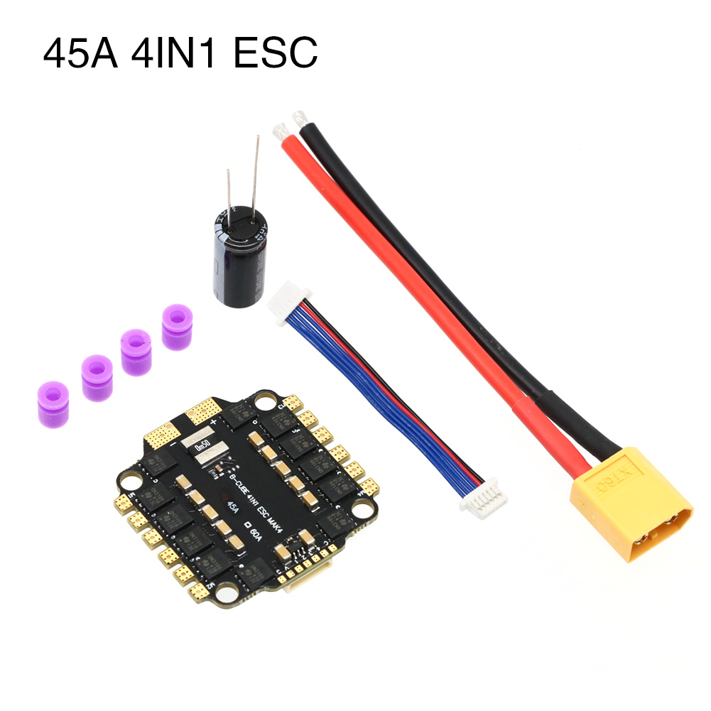 UAngel 4IN1 45A 60A ESC BLHELI - Drone Esc recensie en prijs