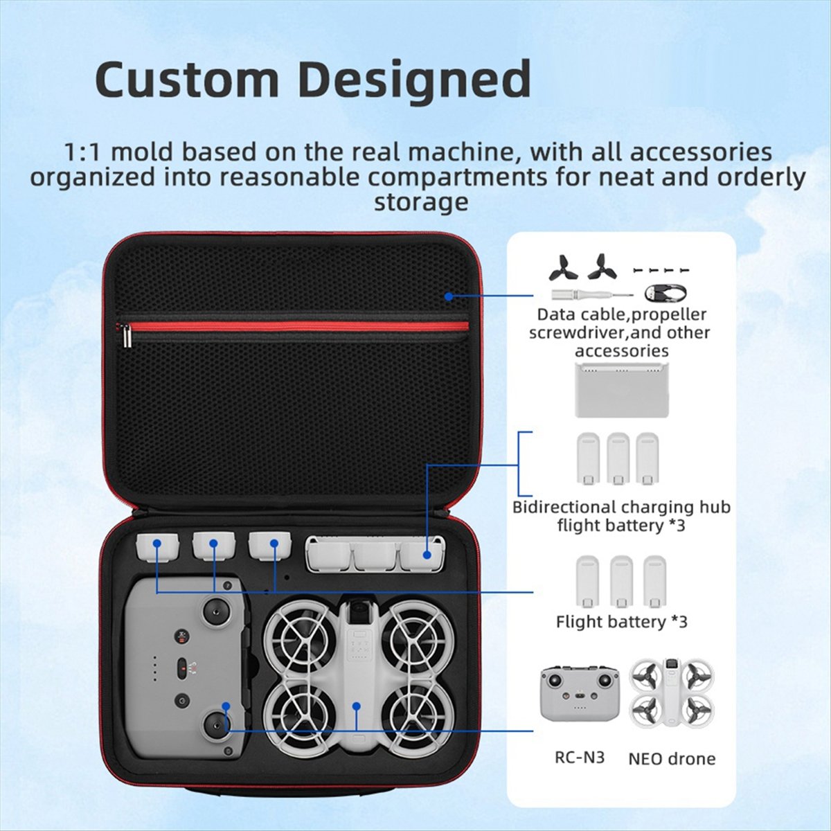 A43M draagtas voor DJI Neo Dro - Drone Battery Strap recensie en prijs
