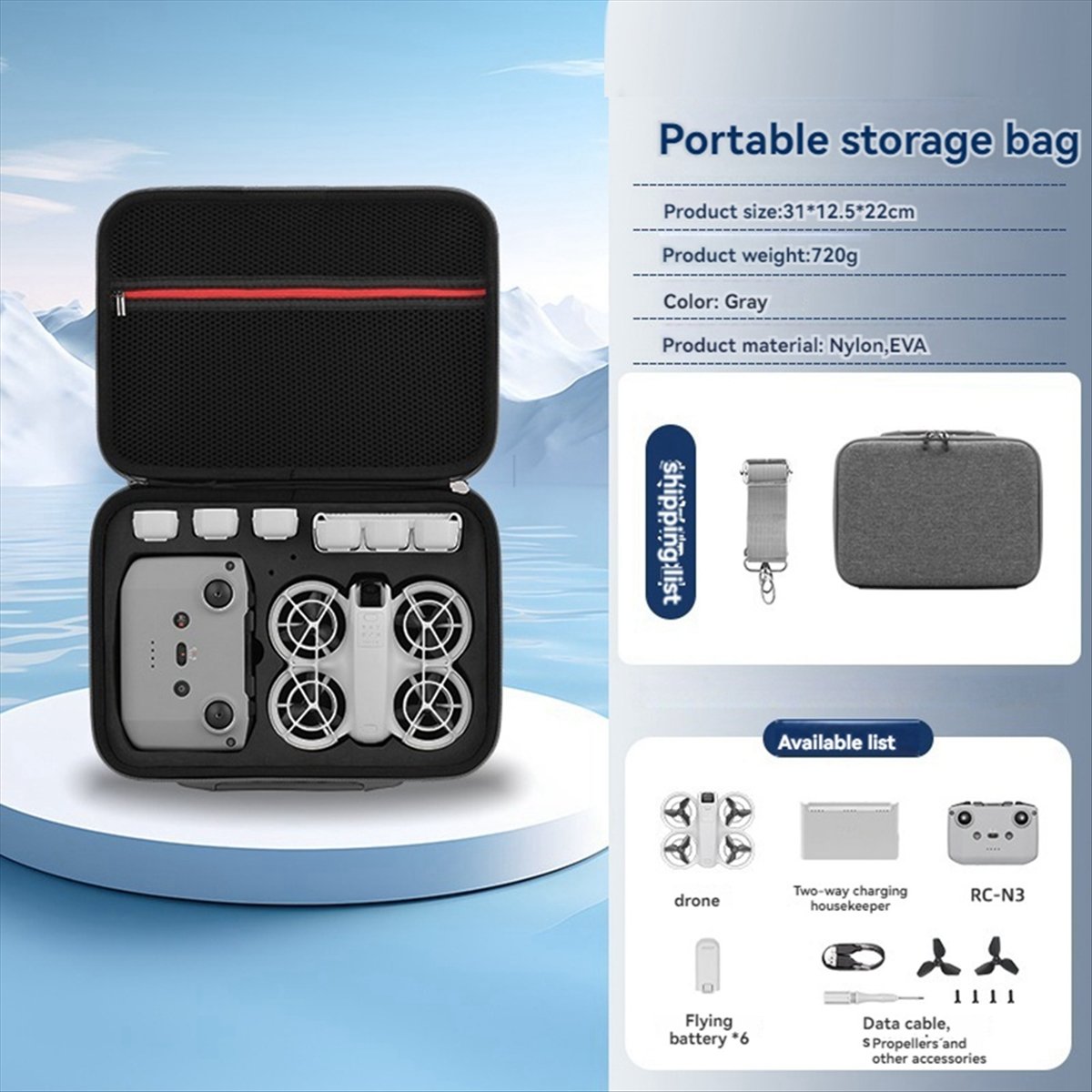 A43M draagtas voor DJI Neo Dro - Drone Battery Strap recensie en prijs