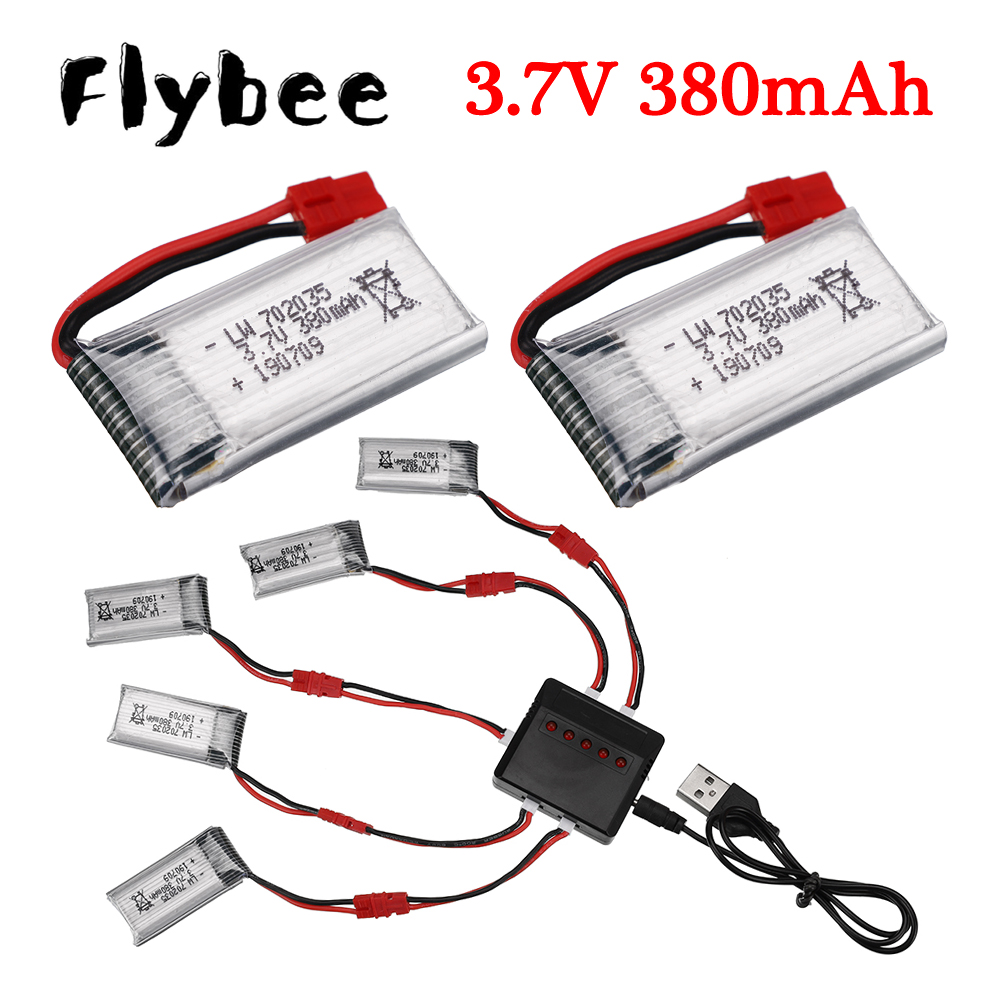 3.7V 380Mah Lipo Batterij Met  - Drone Charger recensie en prijs