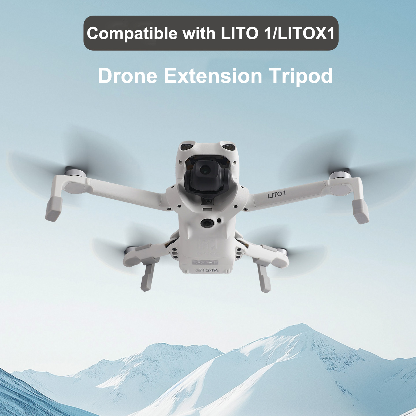 Landingsgestelverlenger voor D - Drone Landing Gear recensie en prijs