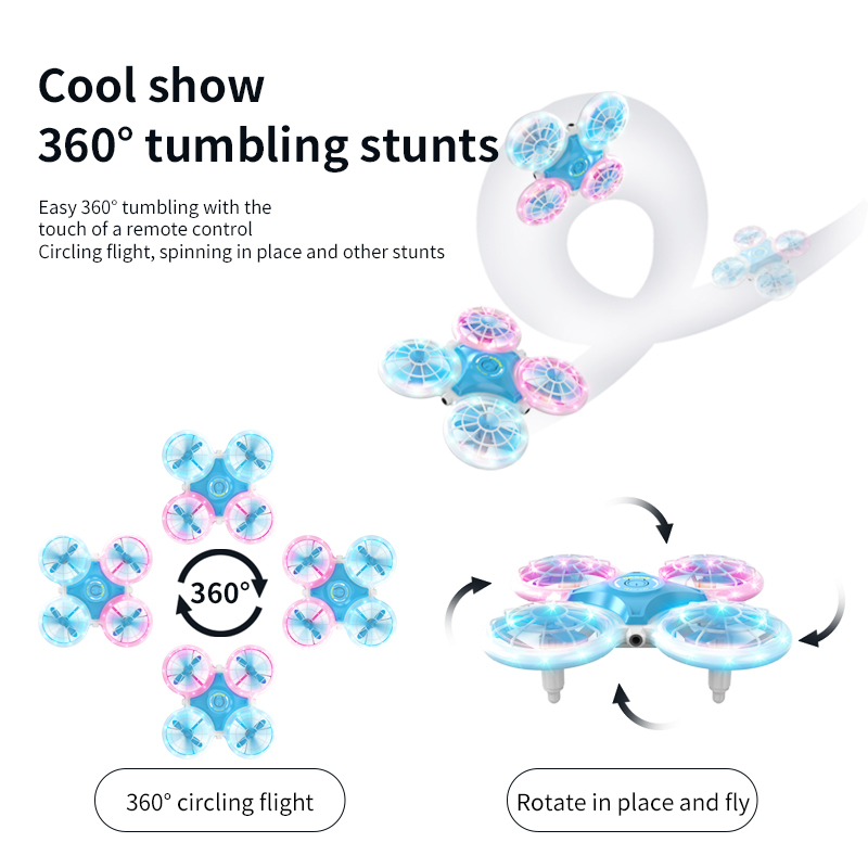 RC Mini Drone 4CH Inductie Obs - Drone Led Light recensie en prijs