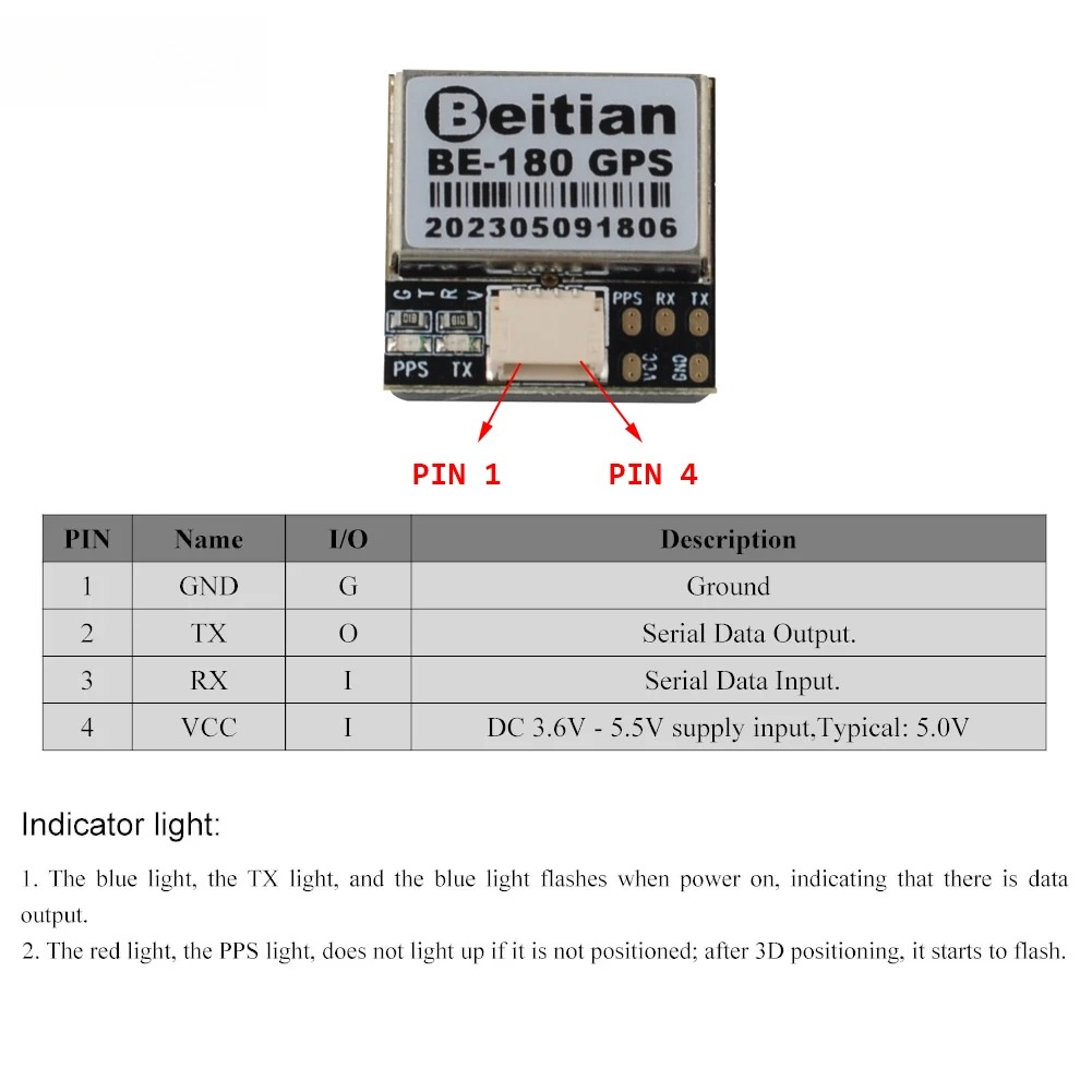 1/2/5PCS Beitian BE-180 GPS Mo - Drone Gps Module recensie en prijs