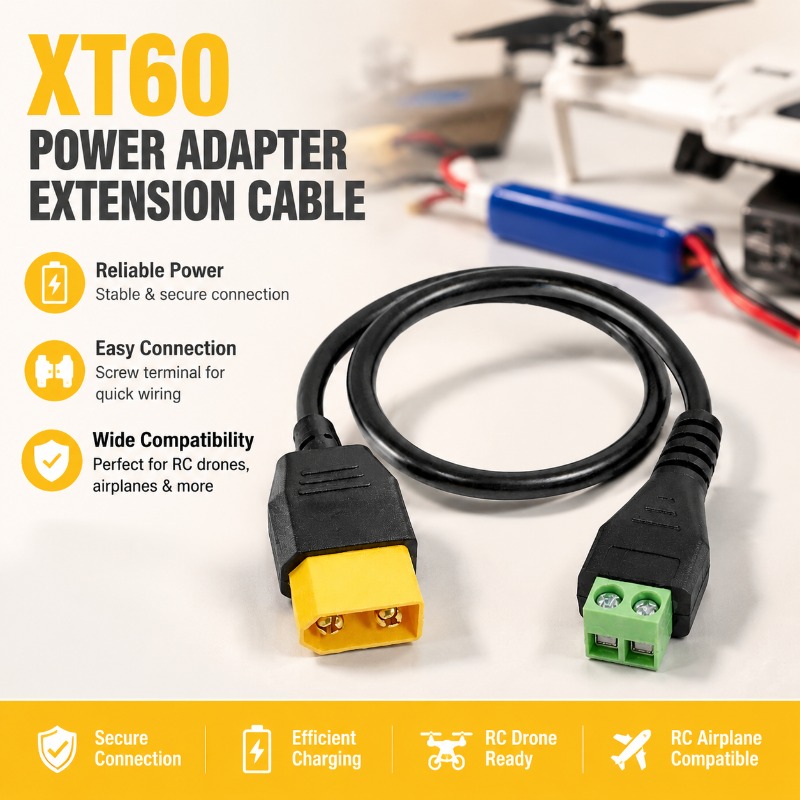 XT60 Connector Man/Vrouw naar  - Drone Charger recensie en prijs