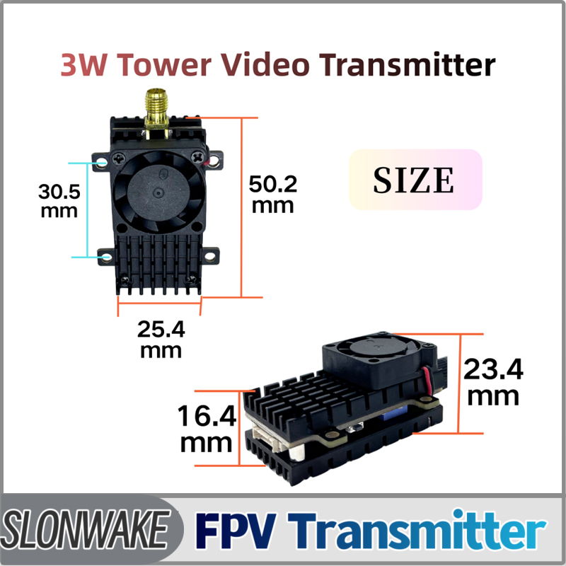 SLONWAKE 5.8G 3000mW Simulatie - Drone Frame recensie en prijs
