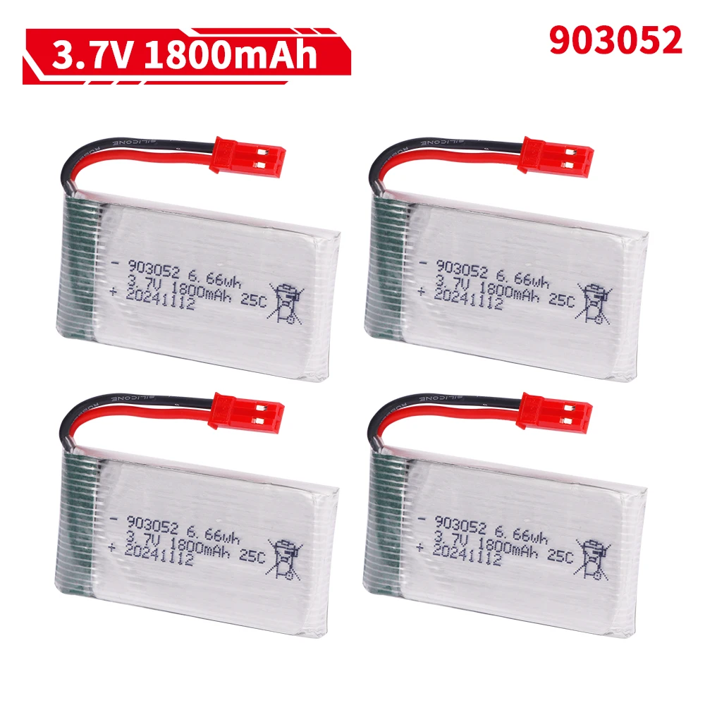 3.7V 1800mAh 903052 lipo Batte - Drone Charger recensie en prijs