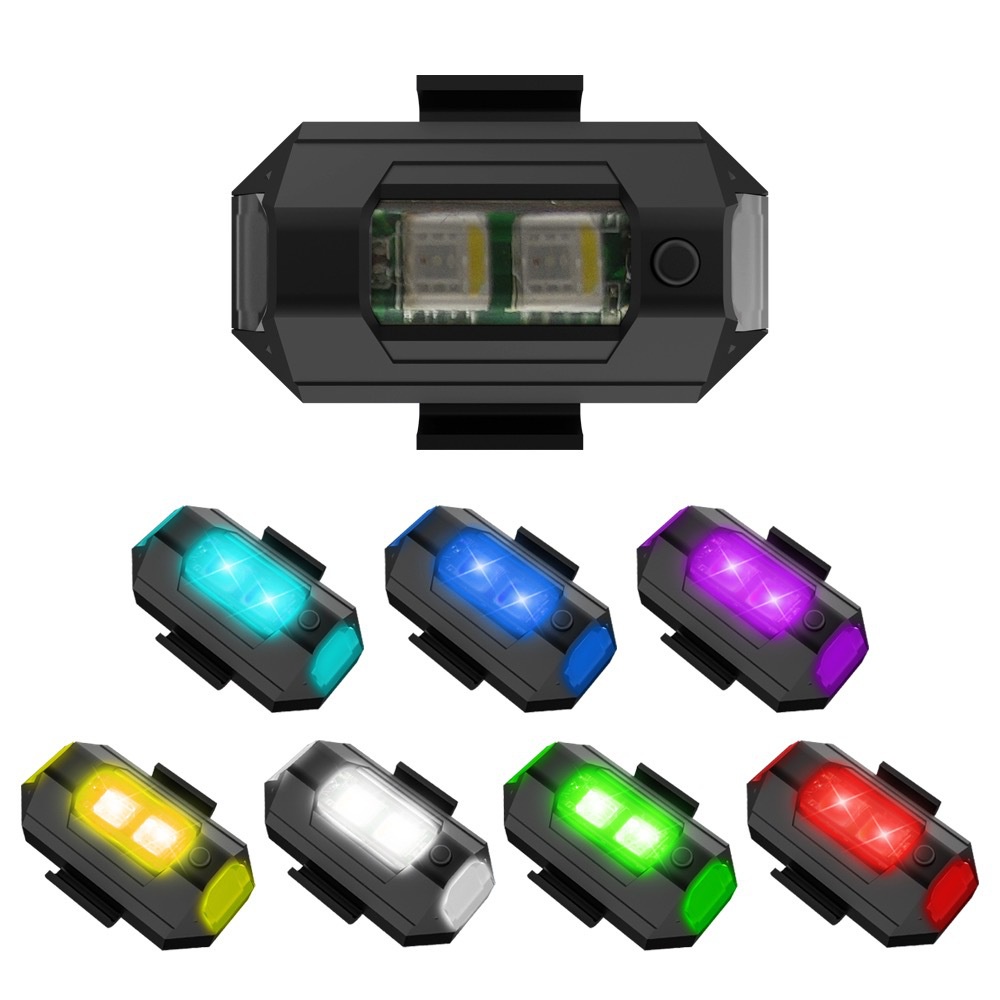 1 PC 7 Kleur Mini USB Opladen  - Drone Led Light recensie en prijs