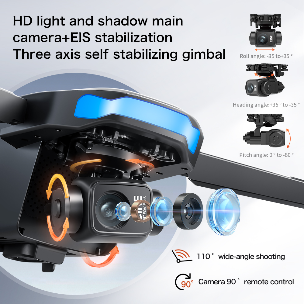 Nieuwe S-X1 MAX Drone GPS 8K P - Drone Gps Mount recensie en prijs