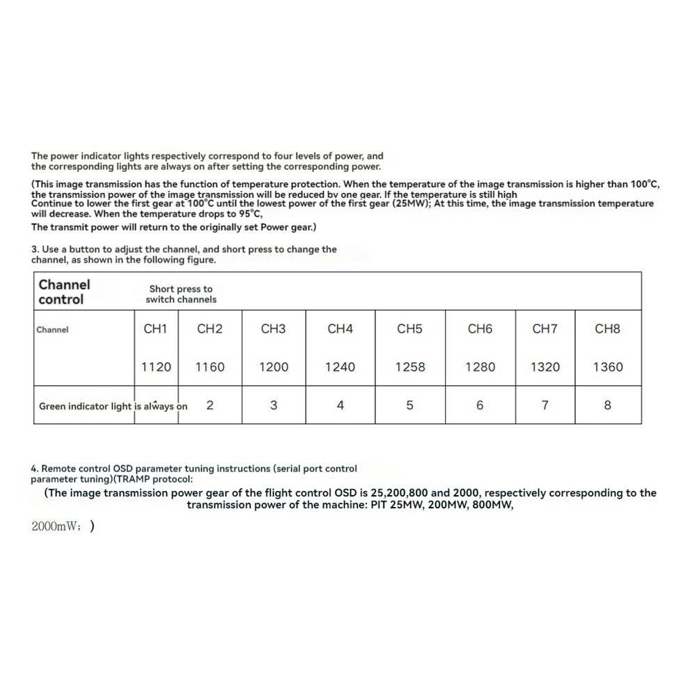 AS96-1.2G 2W VTX 8CH 2000Mw FP - Drone Transmitter recensie en prijs