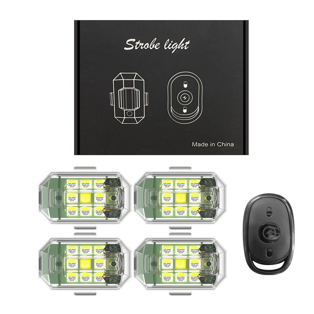 1/2/4 stuks draadloze LED Dron - Drone Led Light recensie en prijs