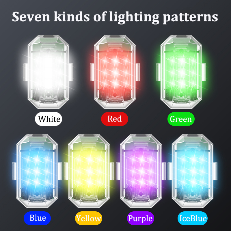 1/2/4 stuks draadloze LED Dron - Drone Led Light recensie en prijs